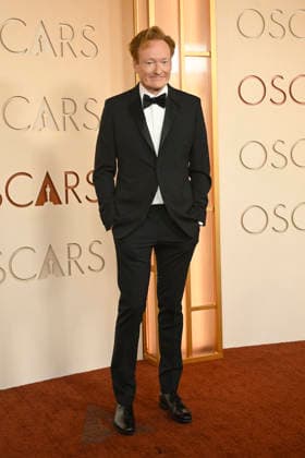 HOLLYWOOD, CA - MARCH 15: Conan O Brien at the 98th Oscars at Dolby Theatre on March 15, 2026 in Hollywood, California. Copyright: xMediaPunchx