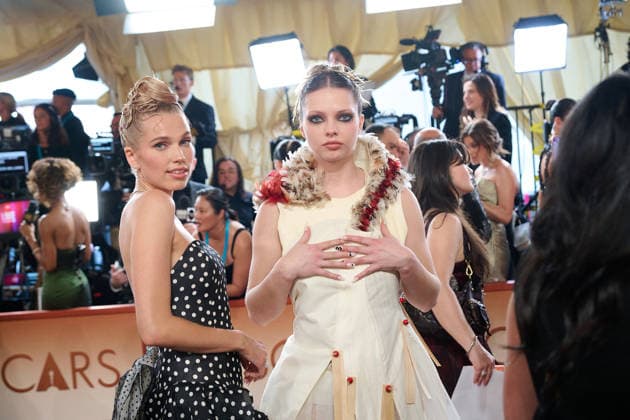 98th Oscars, Academy Awards Thea Sofie Loch Naess and Lea Myren arrive on the red carpet of the 98th Oscars at the Dolby Theatre at Ovation Hollywood on Sunday, March 15, 2026., Credit:Wally Skalij A.M.P.A.S. Avalon United States of America, CA, Hollywood, Dolby Theater  Copyright: xWallyxSkalijx xA.M.P.A.S.x xAvalonx 1083299190