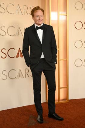 HOLLYWOOD, CA - MARCH 15: Conan O™Brien at the 98th Oscars at Dolby Theatre on March 15, 2026 in Hollywood, California. Copyright: xMediaPunchx