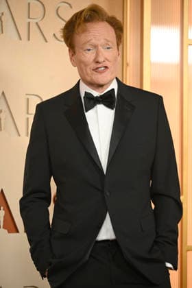HOLLYWOOD, CA - MARCH 15: Conan O™Brien at the 98th Oscars at Dolby Theatre on March 15, 2026 in Hollywood, California. Copyright: xMediaPunchx