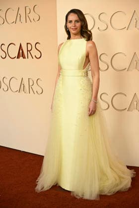 HOLLYWOOD, CA MARCH 15 Felicity Jones at the 98th Oscars at Dolby Theatre on March 15, 2026 in Hollywood, California Credit MediaPunch AdMedia 454113 2026 03 15 Hollywood  Copyright: xAdMediax STAR_454113_109