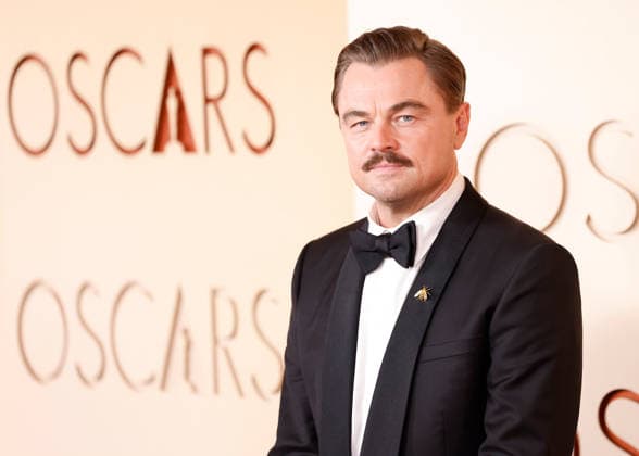 Leonardo DiCaprio attends the 98th Oscars on the red carpet for the 98th annual Academy Awards in the Hollywood section of Los Angeles on Sunday, March 15, 2026. Conan O Brien will host the Oscars for the second consecutive year.  LAP20260315662 JOHNxANGELILLO