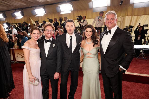 98th Oscars, Academy Awards Rachel Bentley, Clint Bentley, Joel Edgerton, Marissa McMahon and Shane McMahon arrive on the red carpet of the 98th Oscars at the Dolby Theatre at Ovation Hollywood on Sunday, March 15, 2026., Credit:Trae Patton The Academy Avalon United States of America, CA, Hollywood, Dolby Theater  Copyright: xTraexPattonx xThexAcademyx xAvalonx 1083316515