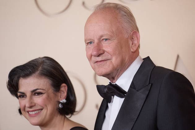 98th Oscars, Academy Awards Megan Everett-Skarsgard and Stellan Skarsgard arrive on the red carpet of the 98th Oscars at the Dolby Theatre at Ovation Hollywood on Sunday, March 15, 2026., Credit:SS Avalon United States of America, CA, Hollywood, Dolby Theater  Copyright: xSSx xAvalonx 1083320774