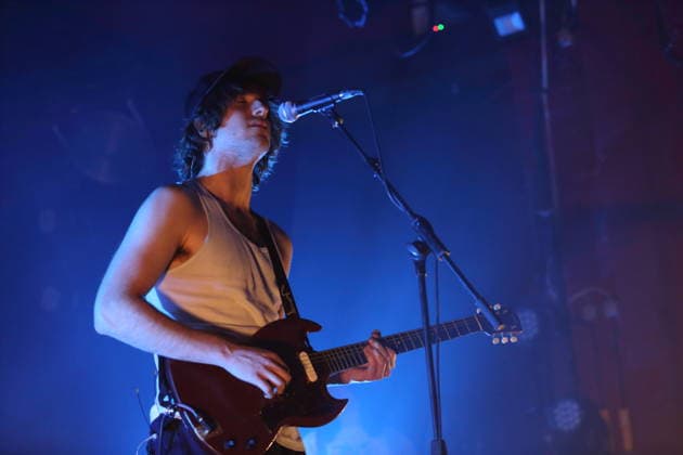 Cameron Winter from the band Geese at a concert at Astra Kulturhaus in Berlin, March 15, 2026 Geese concert Berlin