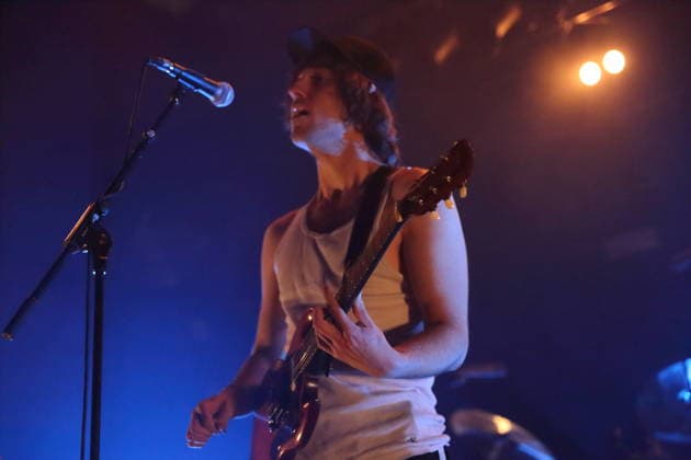 Cameron Winter from the band Geese at a concert at Astra Kulturhaus in Berlin, March 15, 2026 Geese concert Berlin
