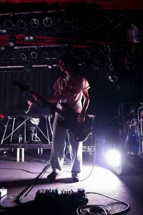 Dominic DiGesu from the band Geese at a concert at the Astra Kulturhaus in Berlin, March 15, 2026 Geese concert Berlin
