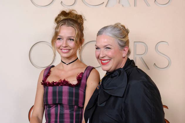 March 15, 2026, Hollywood, California, USA: (L-R) Ruby Hawley and Kate Hawley at the red carpet of the 98th Annual Academy Awards on Sunday March 15, 2026 at the Dolby Theater in Hollywood, California. MARK HAMMOND BNS PI Hollywood USA - ZUMAp124 20260315_zaa_p124_129 Copyright: xMarkxHammondx