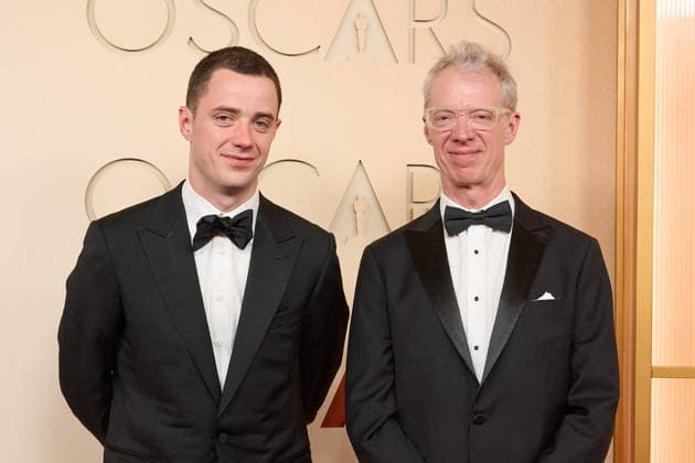 Greg Chapman (R) and guest arrive on the red carpet of the 98th OscarsÂ® at the DolbyÂ® Theatre at Ovation Hollywood on Sunday, March 15, 2026. Los Angeles CA USA  35008064PLX