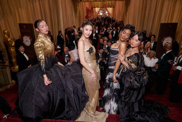 98th Oscars, Academy Awards Audrey Nuna, EJAE, Teyana Taylor and Red Ami arrive on the red carpet of the 98th Oscars at the Dolby Theatre at Ovation Hollywood on Sunday, March 15, 2026., Credit:Mark Von Holden The Academy Avalon United States of America, CA, Hollywood, Dolby Theater  Copyright: xMarkxVonxHoldenx xThexAcademyx xAvalonx 1083340244