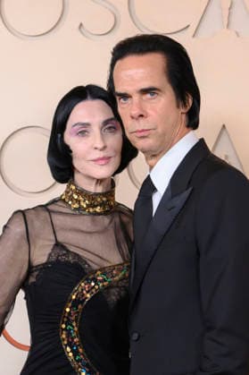 March 15, 2026, Hollywood, California, USA: (L-R) Susie Cave and Nick Cave attends at the red carpet of the 98th Annual Academy Awards on Sunday March 15, 2026 at the Dolby Theater in Hollywood, California. MARK HAMMOND BNS PI Hollywood USA  - ZUMAp124 20260315_zaa_p124_229 Copyright: xMarkxHammondx