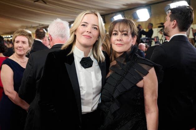 98th Oscars, Academy Awards Ornela March and Lesley Barber arrive on the red carpet of the 98th Oscars at the Dolby Theatre at Ovation Hollywood on Sunday, March 15, 2026., Credit:Richard Harbaugh The Academy Avalon United States of America, CA, Hollywood, Dolby Theater  Copyright: xRichardxHarbaughx xThexAcademyx xAvalonx 1083340086