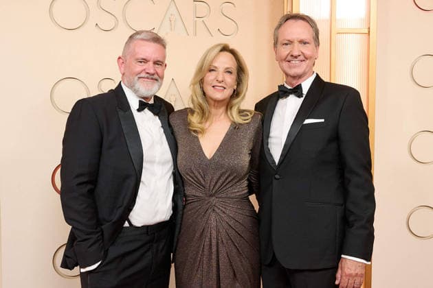 Brooke Breton and Ray Breton (right) arrive on the red carpet of the 98th OscarsÂ® at the DolbyÂ® Theatre at Ovation Hollywood on Sunday, March 15, 2026. Los Angeles CA USA  35008513PLX