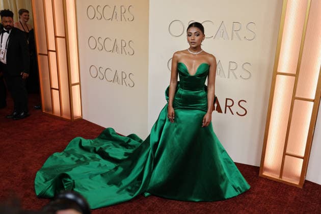 98th Academy Awards, Dolby Theatre, Hollywood, USA, 15 March 2026. Charithra Chandran at the 98th Academy Awards, Dolby Theatre, Hollywood, USA, 15 March 2026., Credit:Lumeimages.com Avalon USA, Hollywood Copyright: xLumeimages.comx xAvalonx 1083352892