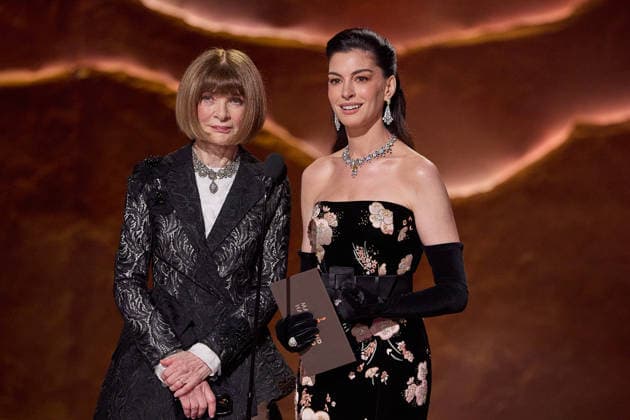 March 15, 2026, Hollywood, California, USA: Dame Anna Wintour and Anne Hathaway present the OscarÂ¨ for Costume Design during the 98th Oscars at the Dolby Theatre at Ovation Hollywood on Sunday. Hollywood USA  - ZUMAz03_ 20260315_zah_z03_030 Copyright: xTraexPattonx
