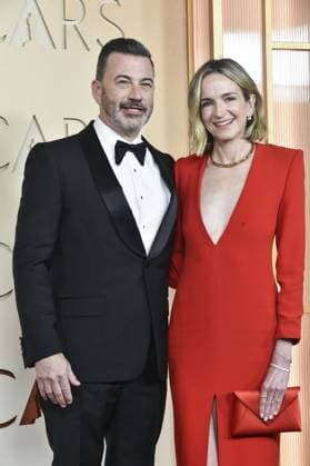 Jimmy Kimmel, Molly McNearney at arrivals for The 98th Academy Awards - Arrivals 3, Dolby Theatre at Ovation Hollywood, Los Angeles, CA, March 15, 2026. Photo By: Elizabeth Goodenough Everett Collection The 98th Academy Awards - Arrivals 3 PUBLICATIONXNOTxINxCANxCHNxFRAxITAxJPNxNORxPOLxRUSxESPxUKxUSA