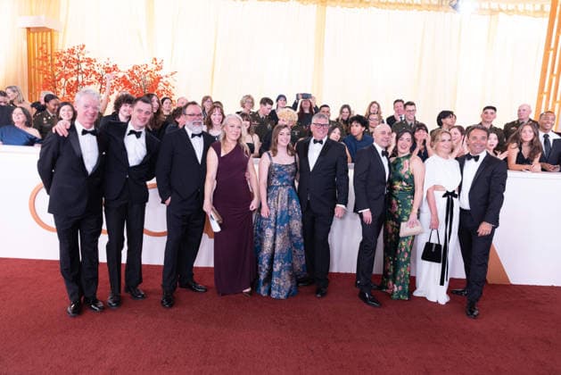 Greg Chapman, Brad Zoern, Christian Cooke, Nathan Robitaille, Martine Colette, Nelseon Ferreira, and guests arrive on the red carpet of the 98th OscarsÂ® at the DolbyÂ® Theatre at Ovation Hollywood on Sunday, March 15, 2026. Los Angeles CA USA  35008773PLX
