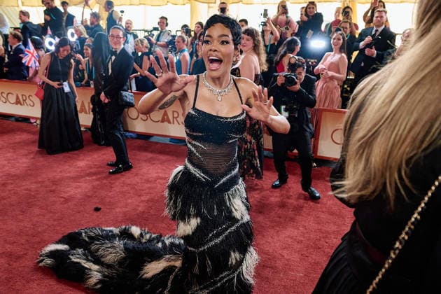 Teyana Taylor arrives on the red carpet of the 98th OscarsÂ® at the DolbyÂ® Theatre at Ovation Hollywood on Sunday, March 15, 2026. Los Angeles CA USA  35008946PLX