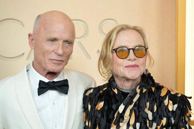 HOLLYWOOD, CA - MARCH 15: Ed Harris and Amy Madigan at the 98th Oscars at Dolby Theatre on March 15, 2026 in Hollywood, California. Copyright: xMediaPunchx
