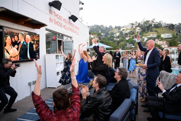 LOS ANGELES, USA 20260316 NOW Oscars screening party at the Andaz hotel in west Hollywood as Joachim Trier wins best international film LOS ANGELES USA x10060x  Copyright: xHenrikxMontgomery TTx OSCARS 2026 u83Uhuut8MA