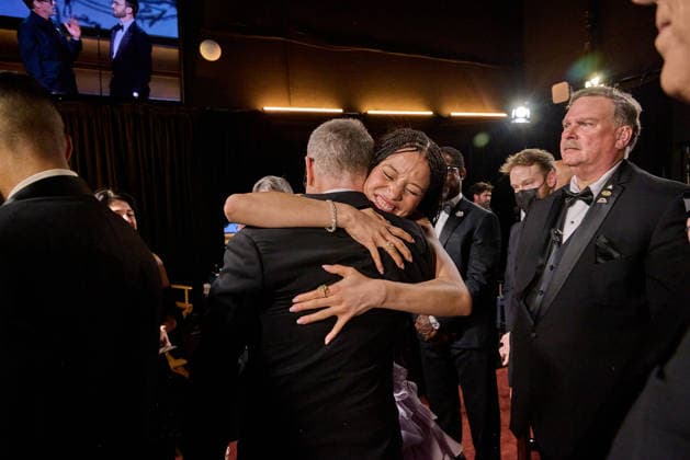 98th Oscars, Academy Awards Paul Thomas Anderson and Chase Infiniti backstage during the 98th Oscars at Dolby Theatre at Ovation Hollywood on Sunday, March 15, 2026., Credit:Al Seib The Academy Avalon United States of America, CA, Hollywood, Dolby Theater  Copyright: xAlxSeibx xThexAcademyx xAvalonx 1083377057
