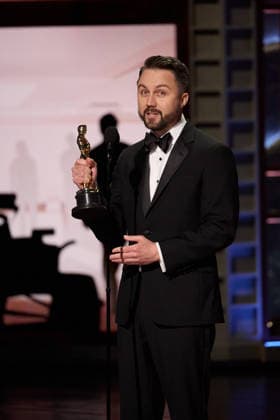 March 15, 2026, Hollywood, California, USA: Andy Jurgensen accepts the Oscar for Film Editing during the 98th Oscars at the Dolby Theatre at Ovation Hollywood on Sunday. Hollywood USA  - ZUMAz03_ 20260315_zah_z03_085 Copyright: xTraexPattonx