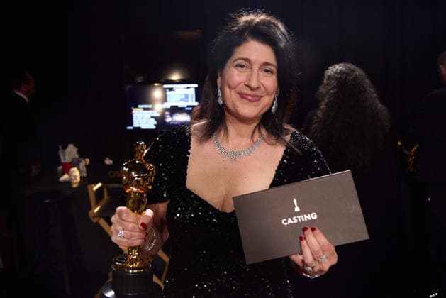 Cassandra Kulukundis poses backstage with the OscarÂ® for Casting during the 98th OscarsÂ® at DolbyÂ® Theatre at Ovation Hollywood on Sunday, March 15, 2026. Los Angeles CA USA  350081187PLX
