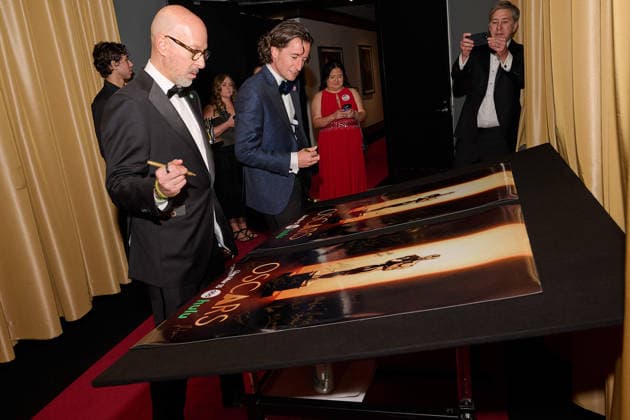 Joshua Seftel and Conall Jones backstage during the 98th OscarsÂ® at DolbyÂ® Theatre at Ovation Hollywood on Sunday, March 15, 2026. Los Angeles CA USA  350081251PLX