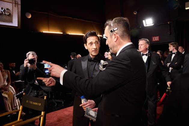 Adrien Brody backstage during the live 98th OscarsÂ® at the Dolby Theatre at Ovation Hollywood in Los Angeles, CA, on Sunday, March 15, 2026. Los Angeles CA USA  350081305PLX