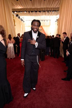 98th Oscars, Academy Awards Shaboozey arrives on the red carpet of the 98th Oscars at the Dolby Theatre at Ovation Hollywood on Sunday, March 15, 2026., Credit:Mark Von Holden The Academy Avalon United States of America, CA, Hollywood, Dolby Theater  Copyright: xMarkxVonxHoldenx xThexAcademyx xAvalonx 1083382838