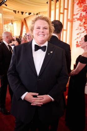 98th Oscars, Academy Awards Fortune Feimster arrives on the red carpet of the 98th Oscars at the Dolby Theatre at Ovation Hollywood on Sunday, March 15, 2026., Credit:Mark Von Holden The Academy Avalon United States of America, CA, Hollywood, Dolby Theater  Copyright: xMarkxVonxHoldenx xThexAcademyx xAvalonx 1083382845