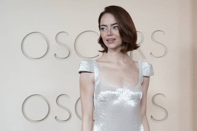 Actress Emma Stone poses on the red carpet during the 98th Academy Awards at the Dolby Theatre in Los Angeles, United States, 15 March 2026. Arrival of guests at the 98th Academy Awards !ACHTUNG: NUR REDAKTIONELLE NUTZUNG!  Copyright: xÓmarxAlonsox AME4467 20260316-55019712484_1