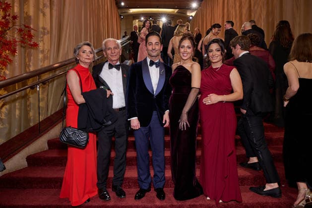 98th Oscars, Academy Awards Sev Ohanian (CL) and Natalie Qasabian (CR) and guests arrive on the red carpet of the 98th Oscars at the Dolby Theatre at Ovation Hollywood on Sunday, March 15, 2026., Credit:Mark Von Holden The Academy Avalon United States of America, CA, Hollywood, Dolby Theater  Copyright: xMarkxVonxHoldenx xThexAcademyx xAvalonx 1083382896