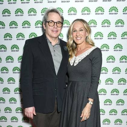 Matthew Broderick, Sarah Jessica Parker at arrivals for ULSTER AMERICAN Opening Night Off-Broadway, Irish Repertory Theatre, New York, NY, March 15, 2026. Photo By: Quoin Pics Everett Collection ULSTER AMERICAN Opening Night Off-Broadway PUBLICATIONXNOTxINxCANxCHNxFRAxITAxJPNxNORxPOLxRUSxESPxUKxUSA