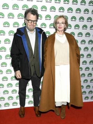 Kenneth Lonergan, J. Smith-Cameron at arrivals for ULSTER AMERICAN Opening Night Off-Broadway, Irish Repertory Theatre, New York, NY, March 15, 2026. Photo By: Quoin Pics Everett Collection ULSTER AMERICAN Opening Night Off-Broadway PUBLICATIONXNOTxINxCANxCHNxFRAxITAxJPNxNORxPOLxRUSxESPxUKxUSA