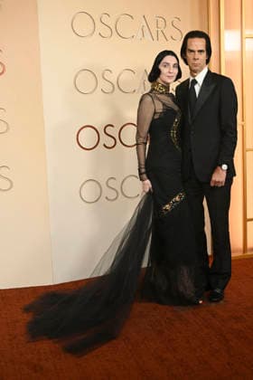 HOLLYWOOD, CA - MARCH 15: Susie Cave and Nick Cave at the 98th Oscars at Dolby Theatre on March 15, 2026 in Hollywood, California.Credit: Admedia Hollywood USA - ZUMAa123 20260316_zaa_a123_023 Copyright: xMediaPunchx
