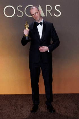 March 15, 2026, Hollywood, California, USA: Joachim Trier in the press room of the 98th Annual Academy Awards on Sunday March 15, 2026 at the Dolby Theater in Hollywood, California. BURT HARRIS BNS PI Hollywood USA - ZUMAp124 20260315_zaa_p124_421 Copyright: xBurtxHarrisx