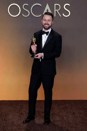 March 15, 2026, Hollywood, California, USA: Andy Jurgensen in the press room of the 98th Annual Academy Awards on Sunday March 15, 2026 at the Dolby Theater in Hollywood, California. BURT HARRIS BNS PI Hollywood USA  - ZUMAp124 20260315_zaa_p124_440 Copyright: xBurtxHarrisx