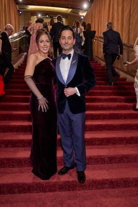 98th Oscars, Academy Awards Natalie Qasabian and Sev Ohanian arrive on the red carpet of the 98th Oscars at the Dolby Theatre at Ovation Hollywood on Sunday, March 15, 2026., Credit:Mark Von Holden The Academy Avalon United States of America, CA, Hollywood, Dolby Theater  Copyright: xMarkxVonxHoldenx xThexAcademyx xAvalonx 1083386374