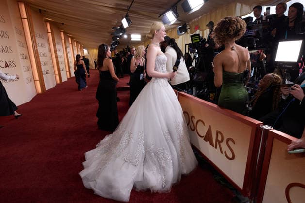 98th Oscars, Academy Awards Elle Fanning arrives on the red carpet of the 98th Oscars at the Dolby Theatre at Ovation Hollywood on Sunday, March 15, 2026., Credit:LCY Avalon United States of America, CA, Hollywood, Dolby Theater  Copyright: xLCYx xAvalonx 1083397219