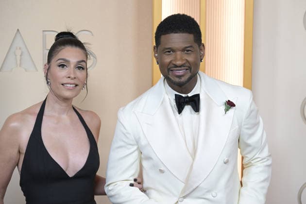 Red carpet arrivals to the 98th Academy Awards at Dolby Thetre in Los Angeles Featuring: ennifer Goicoechea and Usher Where: Los Angeles, California, United States When: 15 Mar 2026 Credit: Valerie Goodloe MediaPunch INSTARimages EDITORIAL USE ONLY. NOT FOR USE BY NEWSPAPERS BASED IN THE UK. Copyright: xx instar55555708