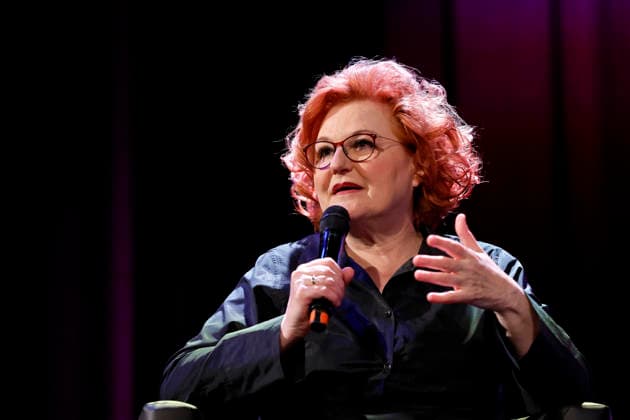Journalist and author Sabine Rückert at the event Prager Verbrechen as part of Lit Cologne 2026 at the Theater am Tanzbrunnen Cologne, 15 03 2026 NRW Germany Copyright: xChristophxHardtx