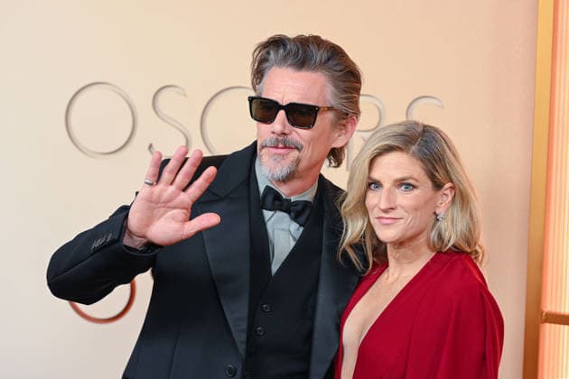 March 15, 2026, Hollywood, California, USA: Ethan Hawke and Ryan Hawke at the red carpet of the 98th Annual Academy Awards on Sunday March 15, 2026 at the Dolby Theater in Hollywood, California. EFREN LANDOS BNS PI Hollywood USA - ZUMAp124 20260315_zaa_p124_485 Copyright: xEfrenxLandosx