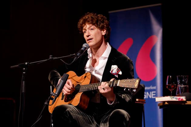 Actor Daniel Donskoy at the event Brennen Reading, talk and music with Daniel Donskoy as part of Lit Cologne 2026 at the WDR Funkhaus on Wallrafplatz Cologne, 15 03 2026 NRW Germany Copyright: xChristophxHardtx