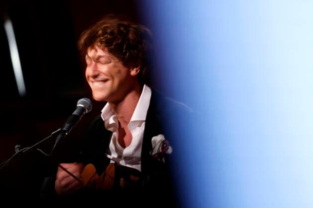 Actor Daniel Donskoy at the event Brennen Reading, talk and music with Daniel Donskoy as part of Lit Cologne 2026 at the WDR Funkhaus on Wallrafplatz Cologne, 15 03 2026 NRW Germany Copyright: xChristophxHardtx