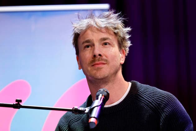 Actor Albrecht Schuch at the event Supertypen as part of Lit Cologne 2026 at the Theater am Tanzbrunnen Cologne, 15 03 2026 NRW Germany Copyright: xChristophxHardtx