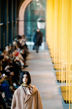 Devota Lomba presents its new collection at OMODA Madrid es Moda A model during the Devota Lomba fashion show, at the Casa de la Arquitectura, on March 16, 2026, in Madrid Spain The firm Devota Lomba presented its new fall winter collection 2026 2027 at OMODA Madrid es Moda 16 MARCH 2026 Carlos Lujá Spain  Copyright: xCarlosxLujanx 7371101