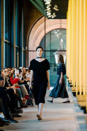 Devota Lomba presents its new collection at OMODA Madrid es Moda A model during the Devota Lomba fashion show, at the Casa de la Arquitectura, on March 16, 2026, in Madrid Spain The firm Devota Lomba presented its new fall winter collection 2026 2027 at OMODA Madrid es Moda 16 MARCH 2026 Carlos Lujá Spain  Copyright: xCarlosxLujanx 7371105