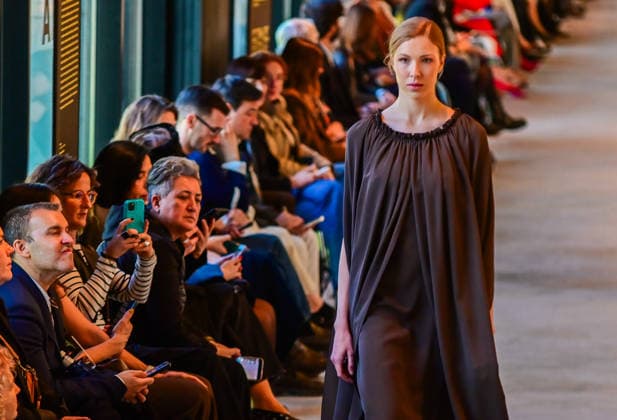 March 16, 2026, Madrid, Madrid, SPAIN: Models walk the runway during the Devota & Lomba Fall Winter 2026 2027 fashion show as part of Madrid es Moda at Casa de la Arquitectura on in Madrid Madrid SPAIN  - ZUMAz108 20260316_znp_z108_031 Copyright: xRichardxZubelzux