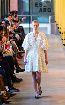 March 16, 2026, Madrid, Madrid, SPAIN: Models walk the runway during the Devota & Lomba Fall Winter 2026 2027 fashion show as part of Madrid es Moda at Casa de la Arquitectura on in Madrid Madrid SPAIN  - ZUMAz108 20260316_znp_z108_045 Copyright: xRichardxZubelzux